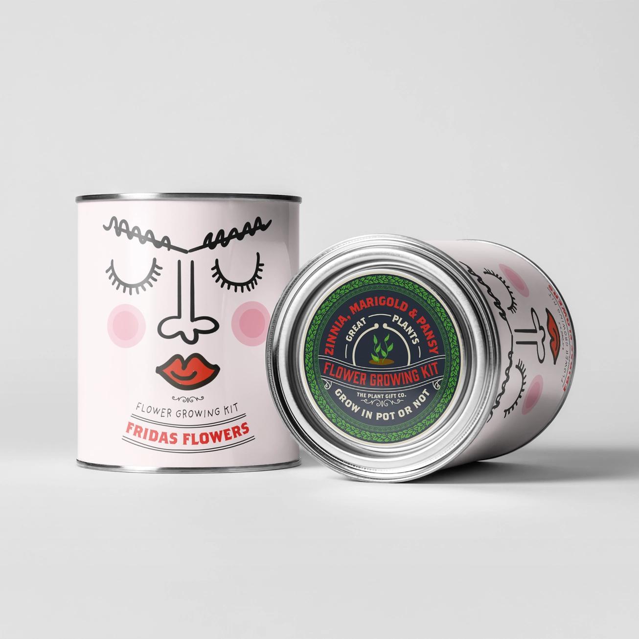 Grow Your Own Plant Gift Kit - Frida's Flowers by The Plant Gift Co