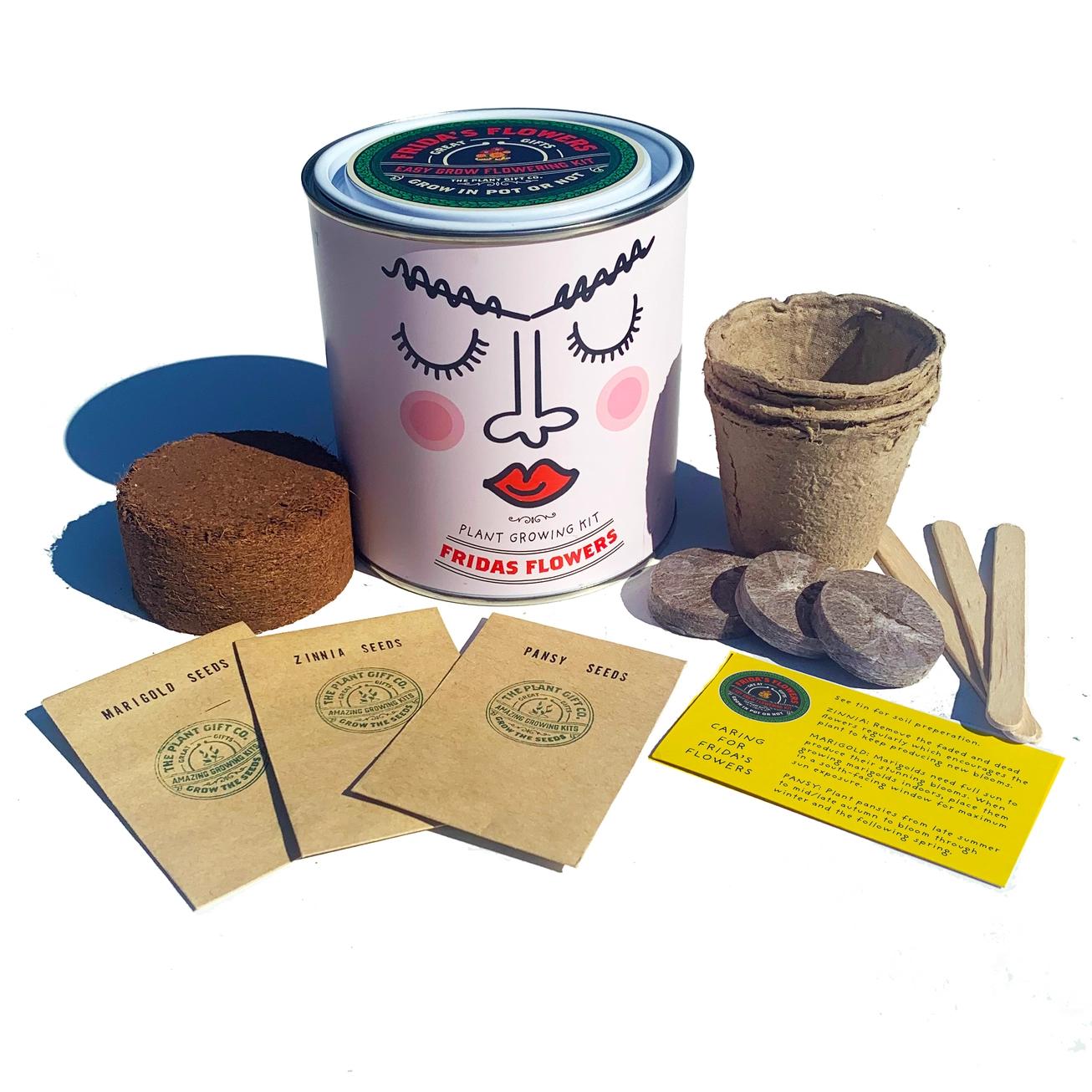 Grow Your Own Plant Gift Kit - Frida's Flowers by The Plant Gift Co