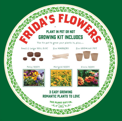 Grow Your Own Plant Gift Kit - Frida's Flowers by The Plant Gift Co