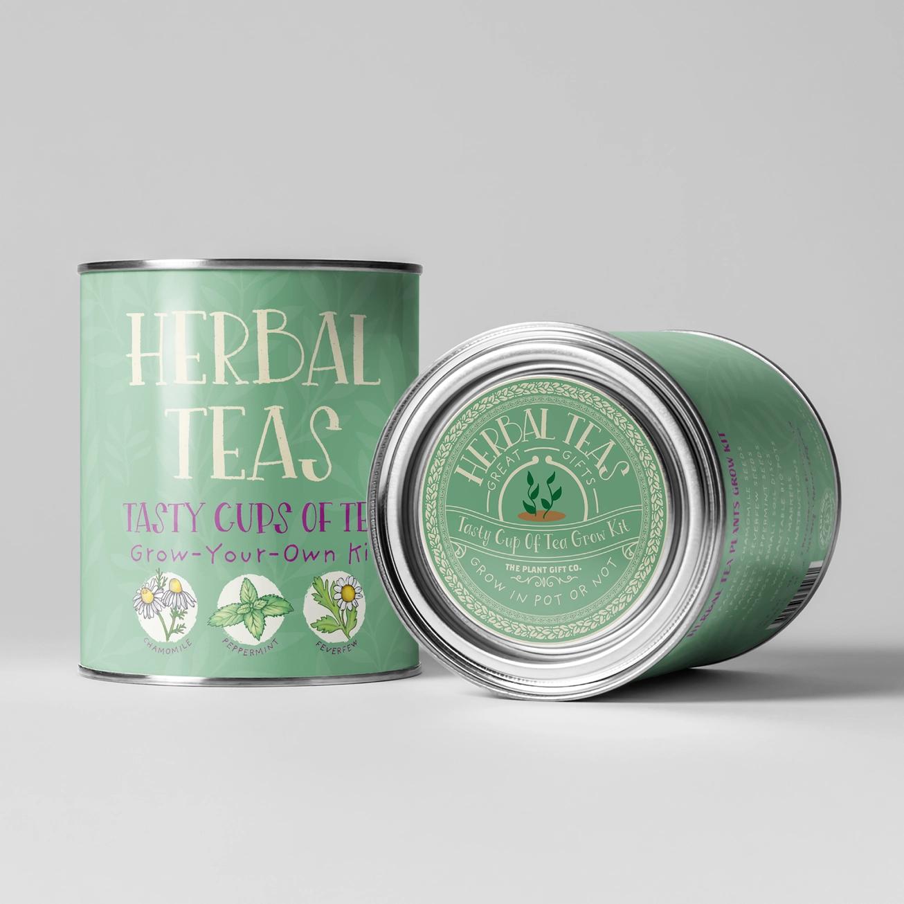 Grow Your Own Plant Gift Kit - Herbal Tea by The Plant Gift Co