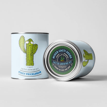 Grow Your Own Plant Gift Kit - Percy Pricklebum by The Plant Gift Co
