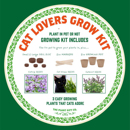 Grow Your Own Plant Gift Kit - Purrfect Treat by The Plant Gift Co
