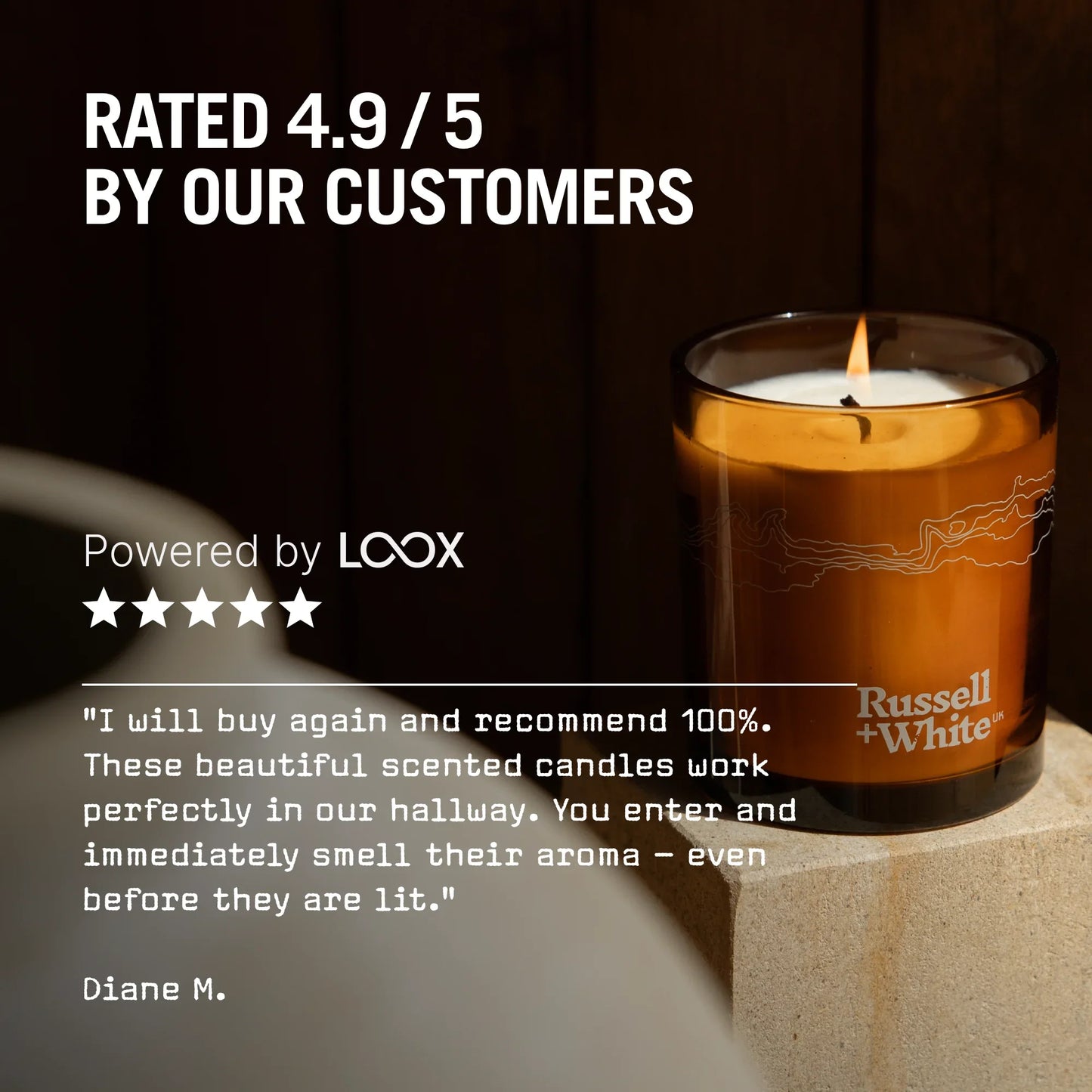 Oud Fortune 250g Scented Soy Candle