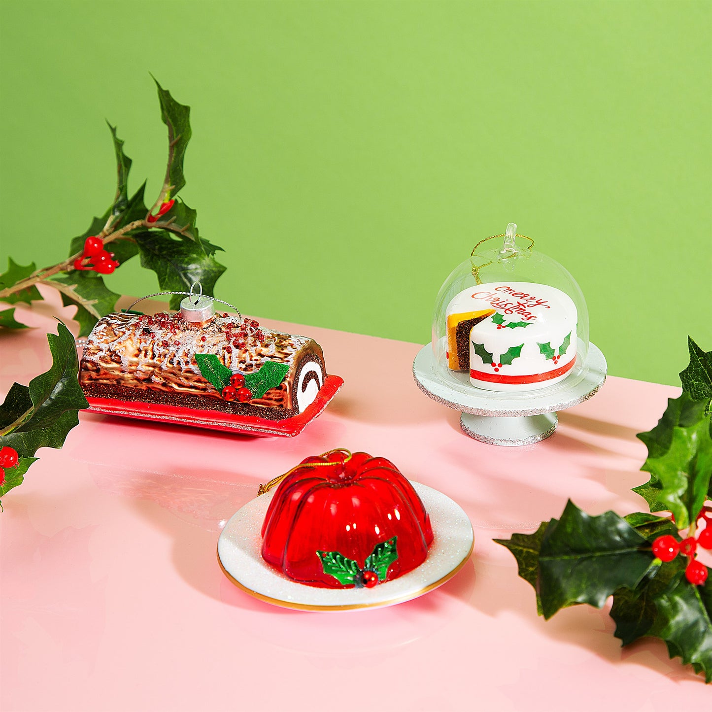 Christmas Chocolate Log Bauble