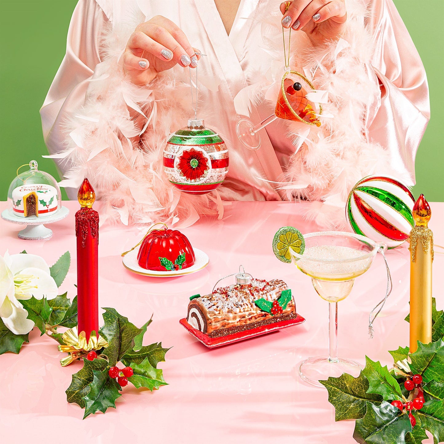 Christmas Cake Bauble