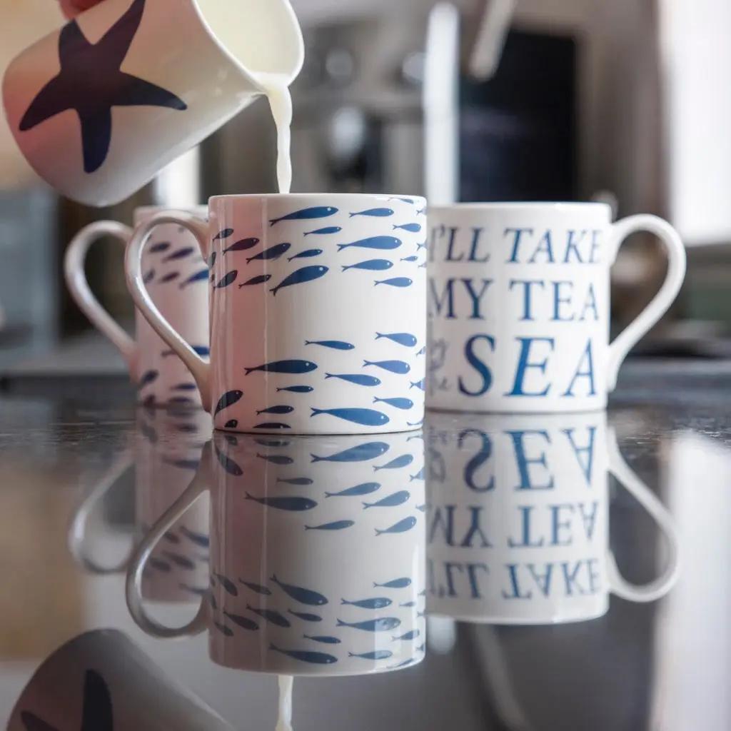 Shoal of Fish Mug by SeaKisses