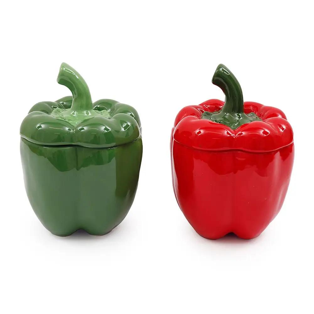 15cm Pepper Jar Set with Lid