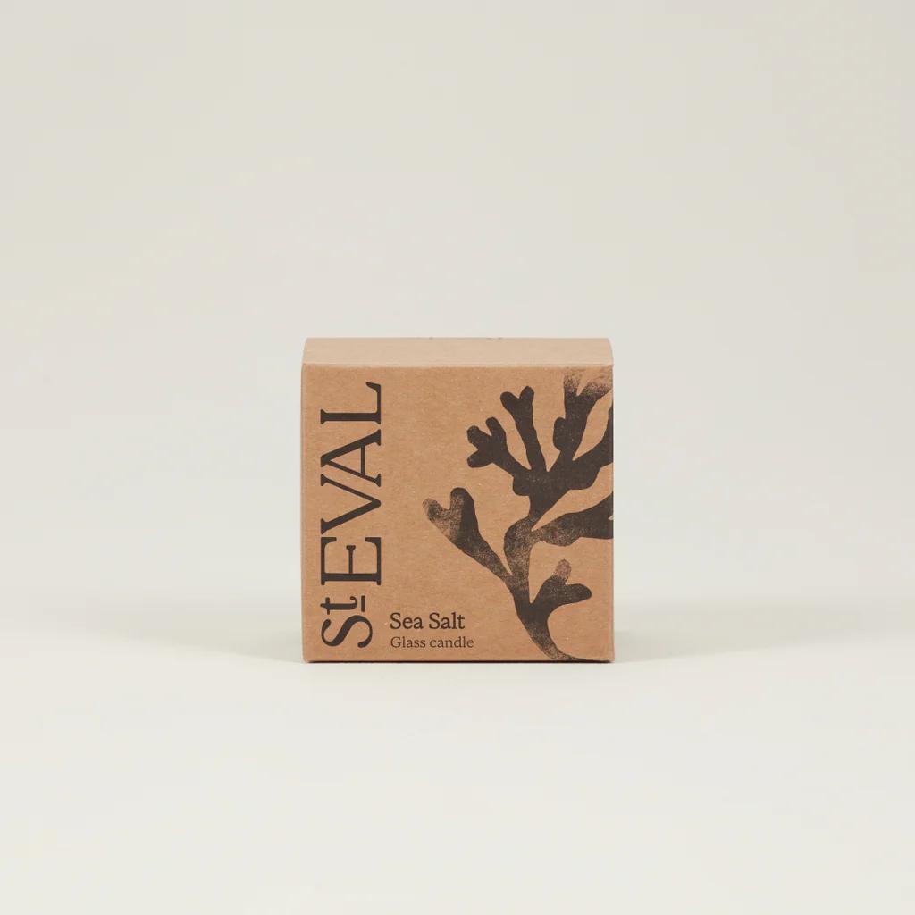 Sea Salt Amber Glass Candle by St Eval