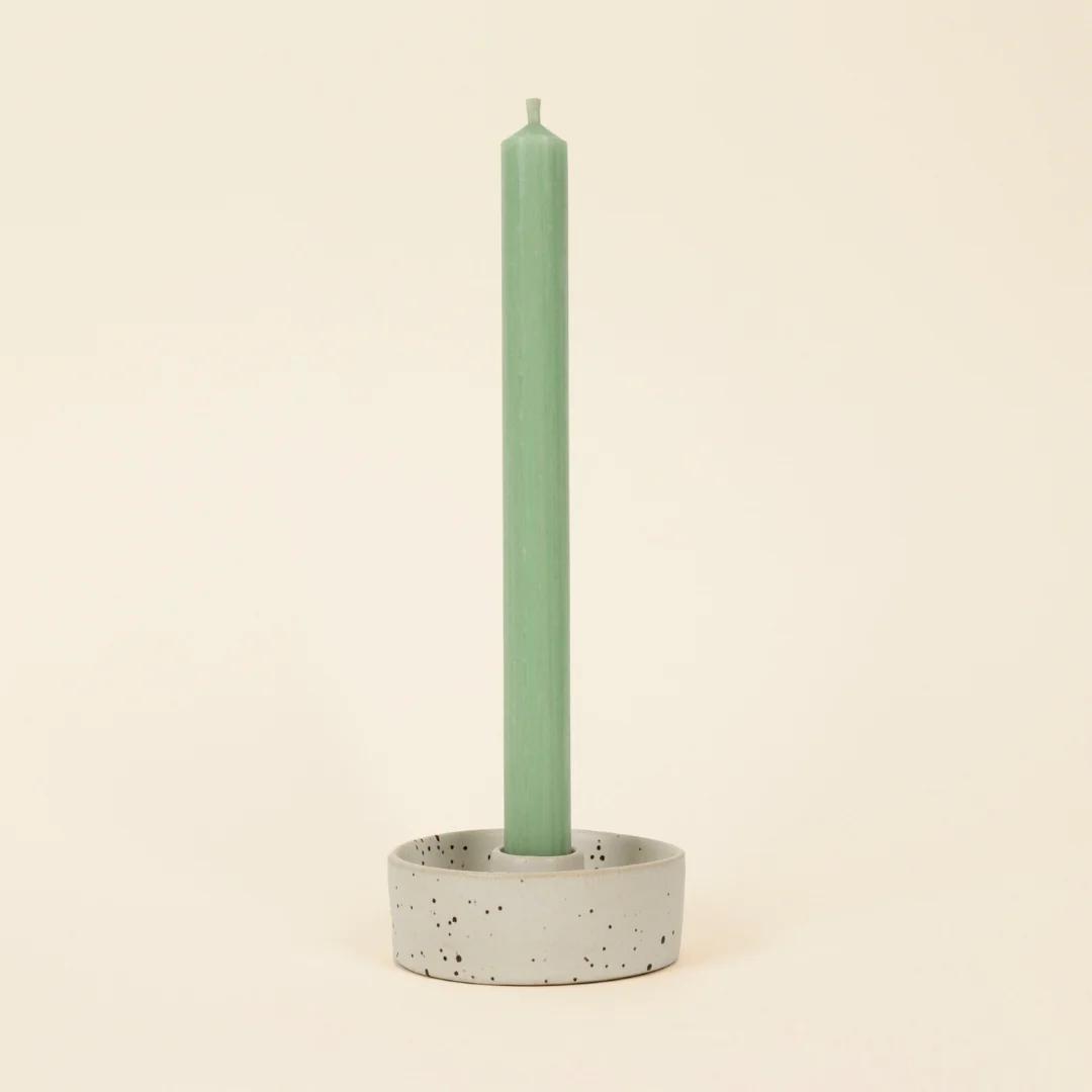 Stone Speckle 7/8” Candle Holder by St Eval