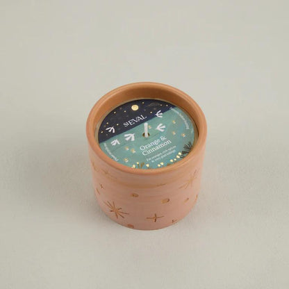 Orange & Cinnamon Star Gazy Pot