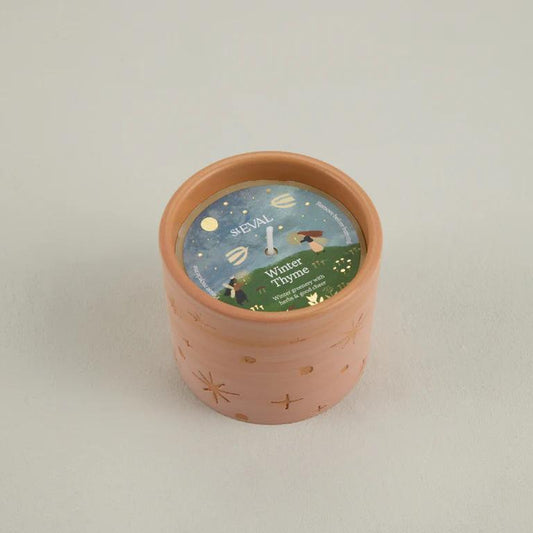 Winter Thyme Star Gazy Pot by St Eval