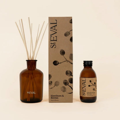 St Eval Hawthorn & Berries Reed Diffuser
