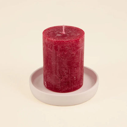 Hawthorn & Berries Fragranced Coloured Pillar