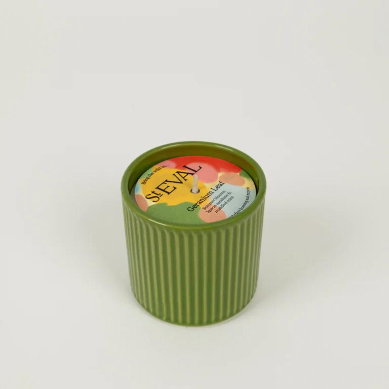 St Eval Geranium Leaf, Artist Pot