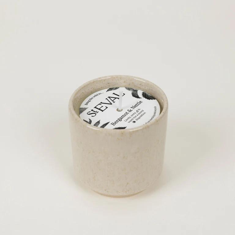 Bergamot & Nettle Sand Dune Pot by St Eval