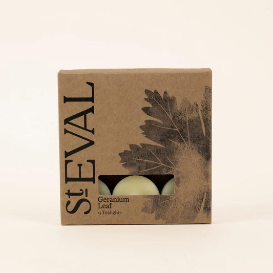 Geranium Leaf Scented Tealight Candles