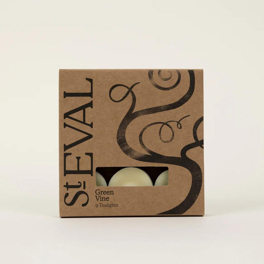 Green Vine Scented Tealight Candles by St Eval
