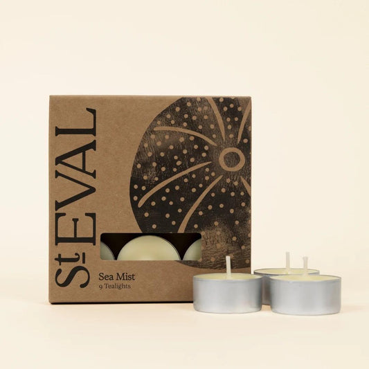 Sea Mist Scented Tealight Candles