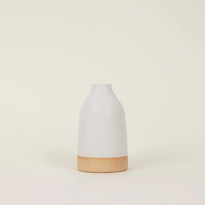 St Eval White Speckle Ceramic Diffuser Bottle