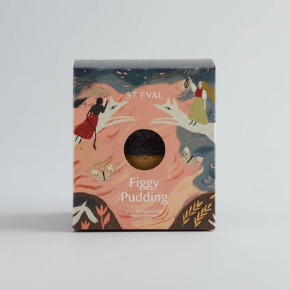 Figgy Pudding Gold Half-Dipped Pillar