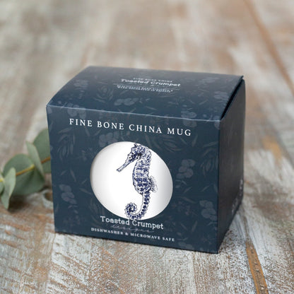 Sea Horse Fine Bone China Mug in A Gift Box
