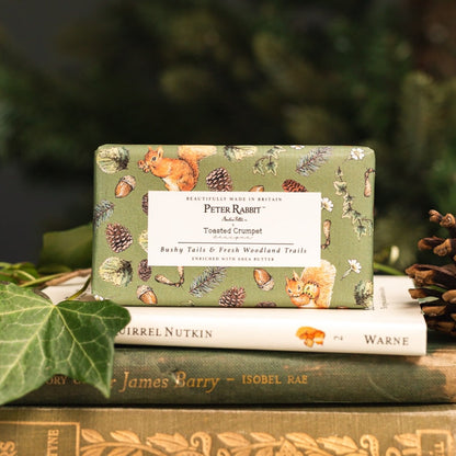 Squirrel Nutkin “Bushy Tails & Woodland Trails” by Toasted Crumpet 