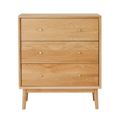 Wright Oak Chest of 3 Drawers