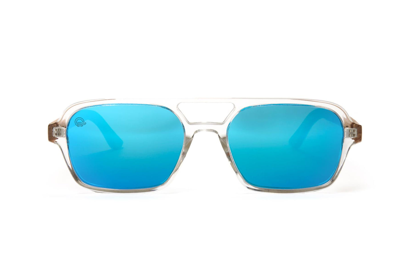 Luma Sunglasses - Bantham - Clear/Blue