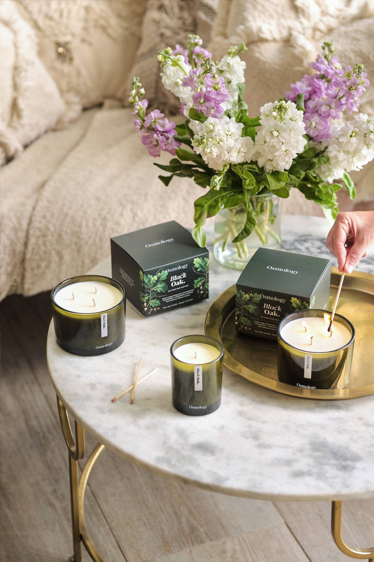 Black Oak Triple Wick Candle