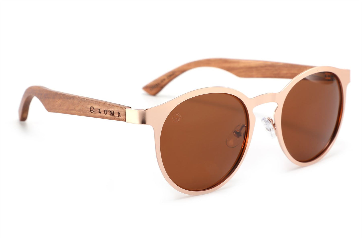 Luma Sunglasses - St Ives - Rose Gold