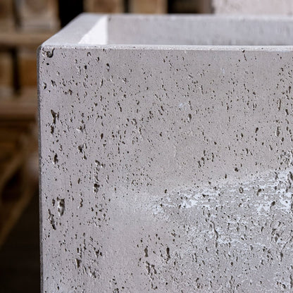 Cubrosa | Truffle – 55cm Large Square Concrete Planter