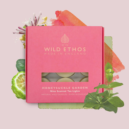 Honeysuckle Garden Scented Tealights