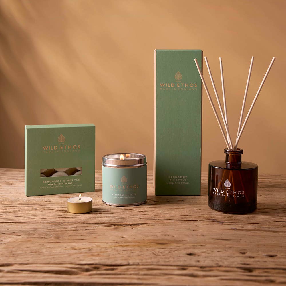 Bergamot & Nettle Scented Tealights