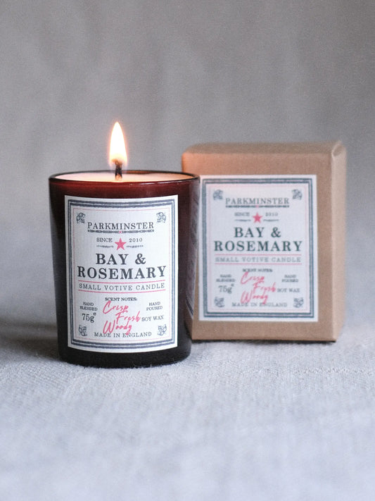Bay & Rosemary Small Votive Candle