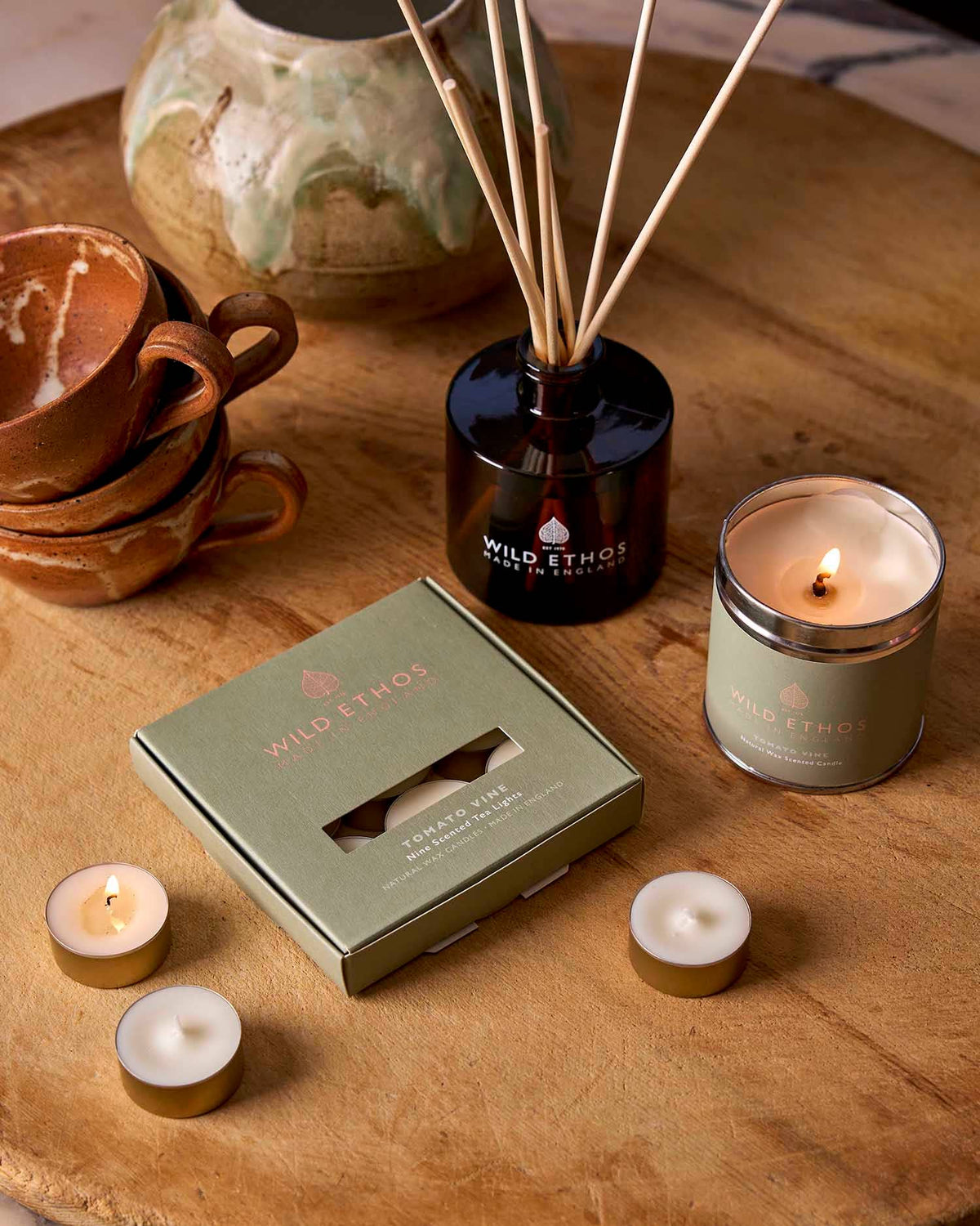 Tomato Vine Reed Diffuser