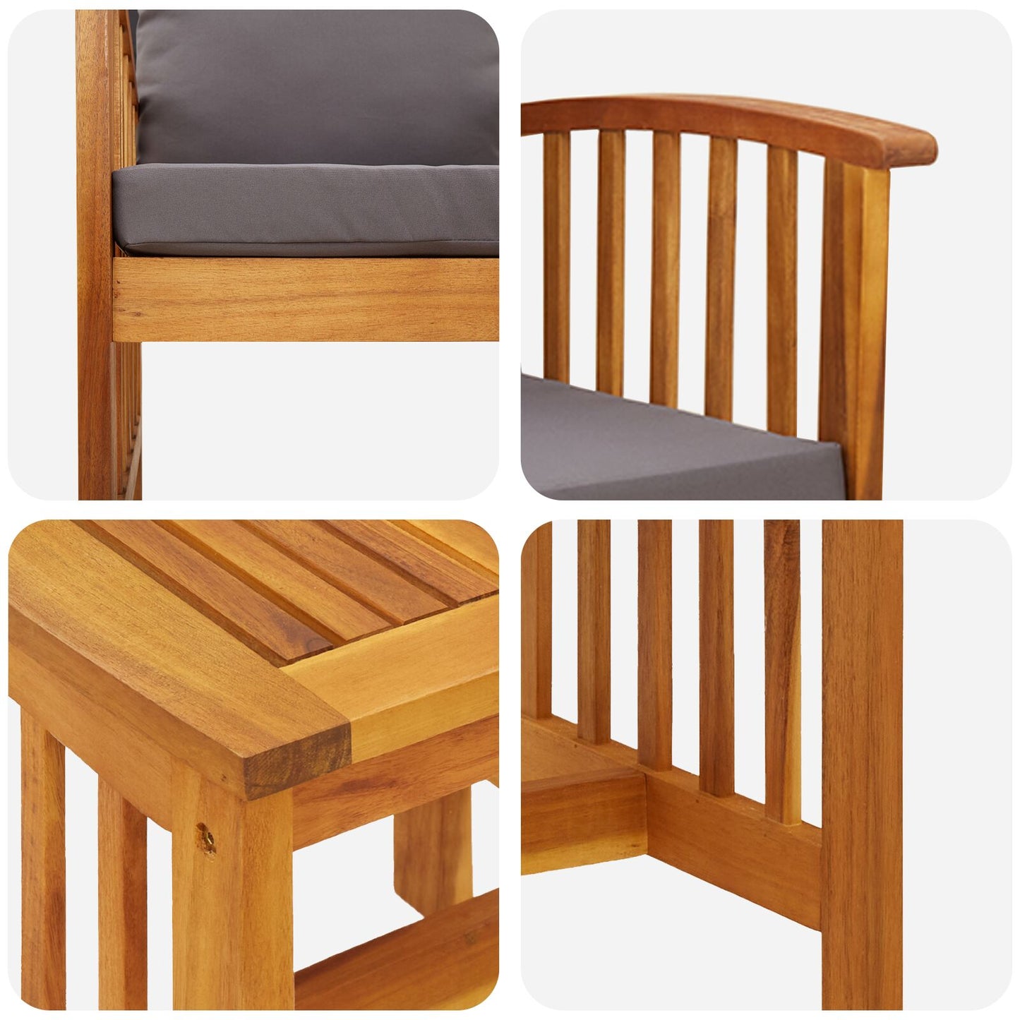 Kron Acacia Wood - 45cm