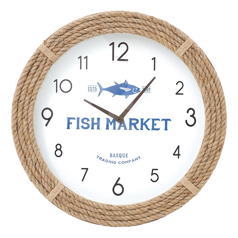 Fish Market Clock