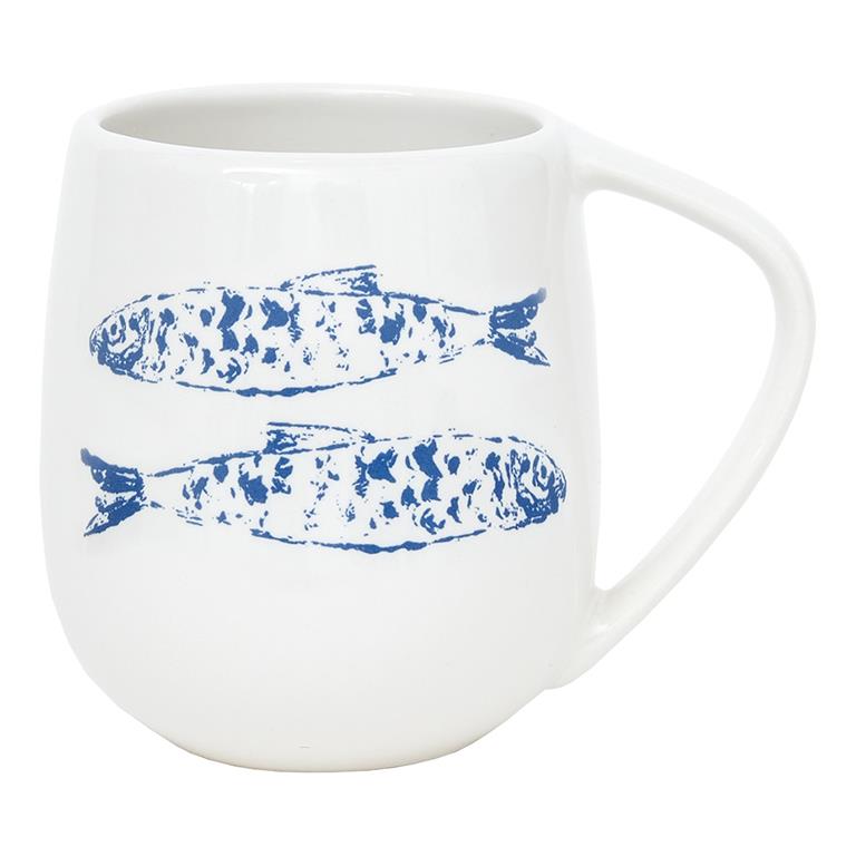 Batela Ocean Blue Fish Mug