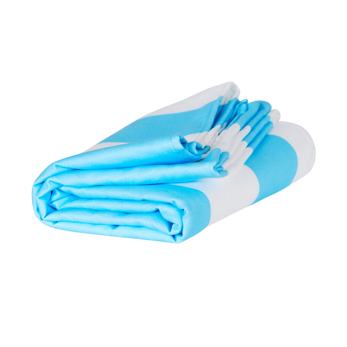 Large Quick Dry Beach Towel - Tulum Blue from Home and Bay folded