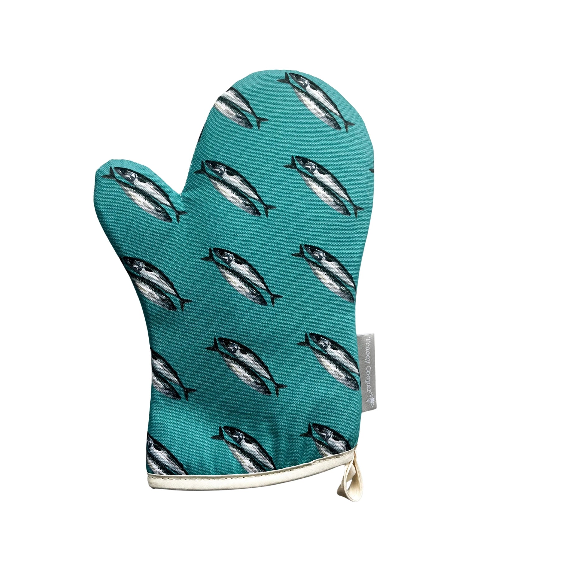 Mackerel Oven Gauntlet by Tracey Cooper Home And Bay
