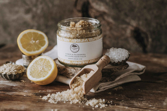 Dartmoor Soap Co Lemon & Palmarosa Relaxing Bath Salts