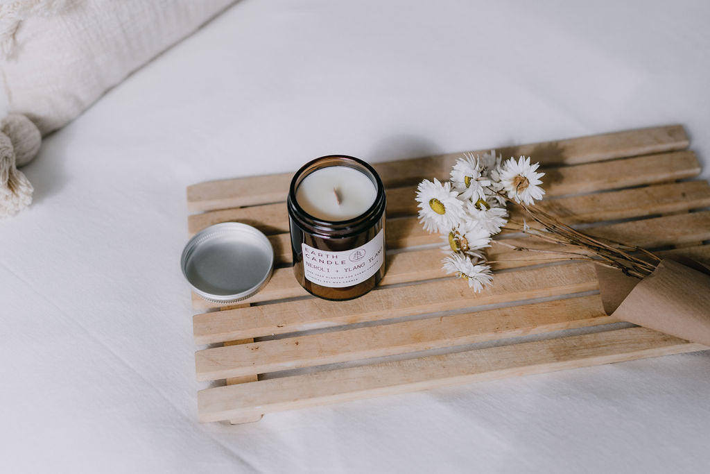 Neroli & Ylang Ylang Wooden Wick Candle