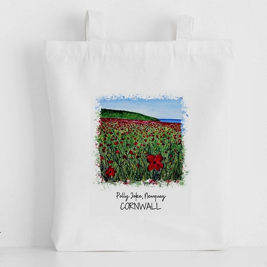Poly Joke Luxury Canvas Tote Bag by H'Art and Design