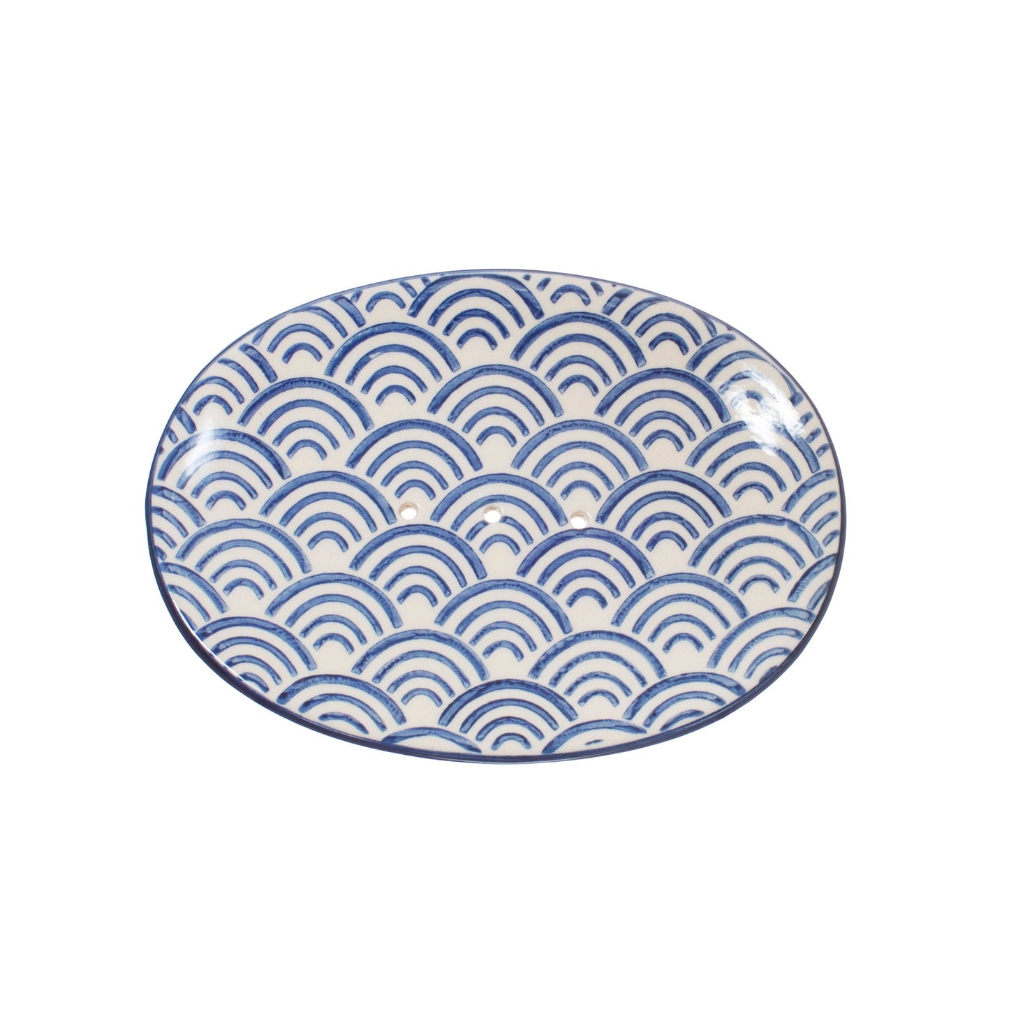 Blue Wave Soap Dish by Sass and Belle