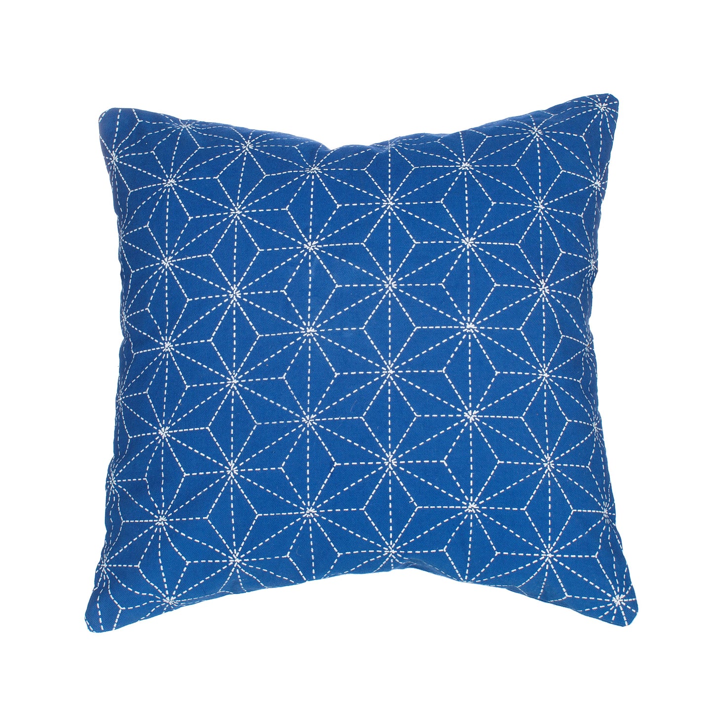 Stitch Print Blue Cushion from Home and Bay