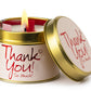 Thank You Scented Candle by Lily-Flame