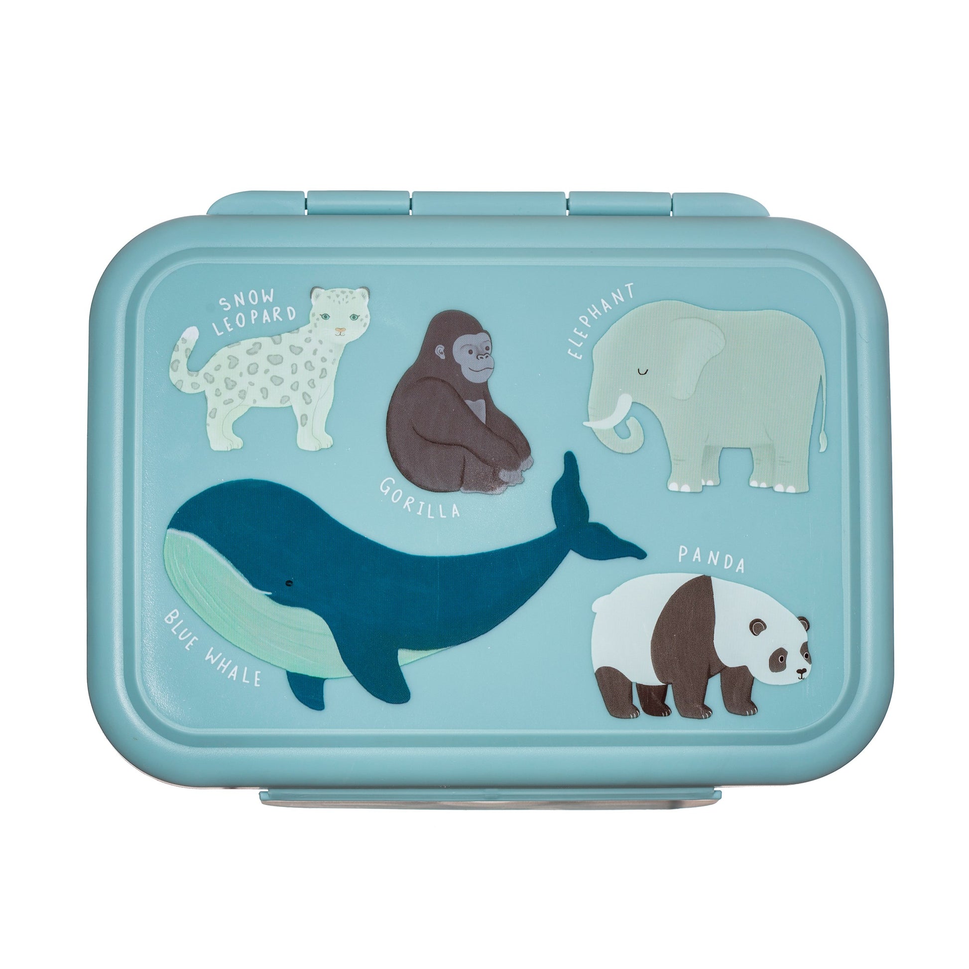 Endangered Animals Metal Lunch Box by Sass and Belle