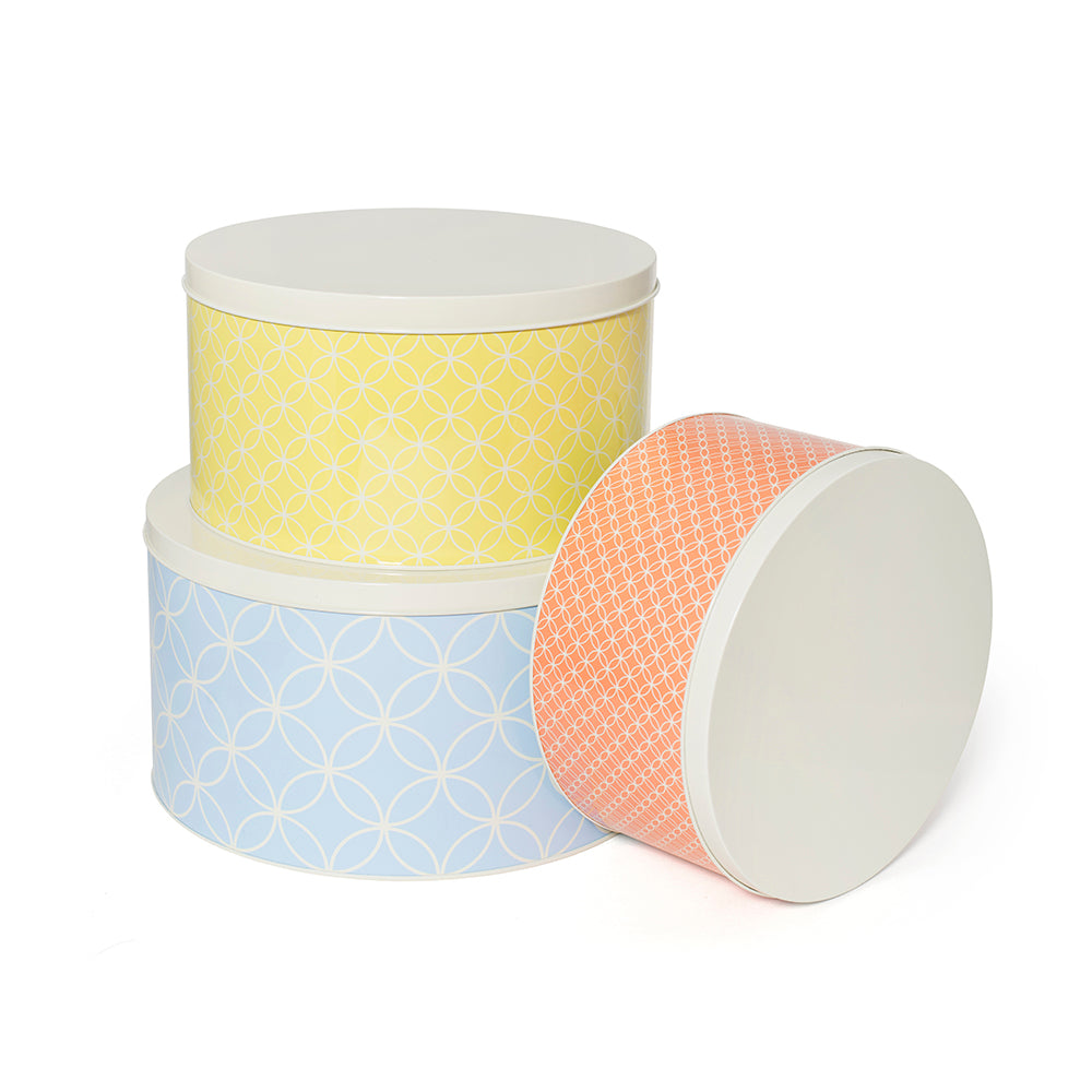 Cake Tins & Biscuit Tins Set of 3 by Nadiya Hussain