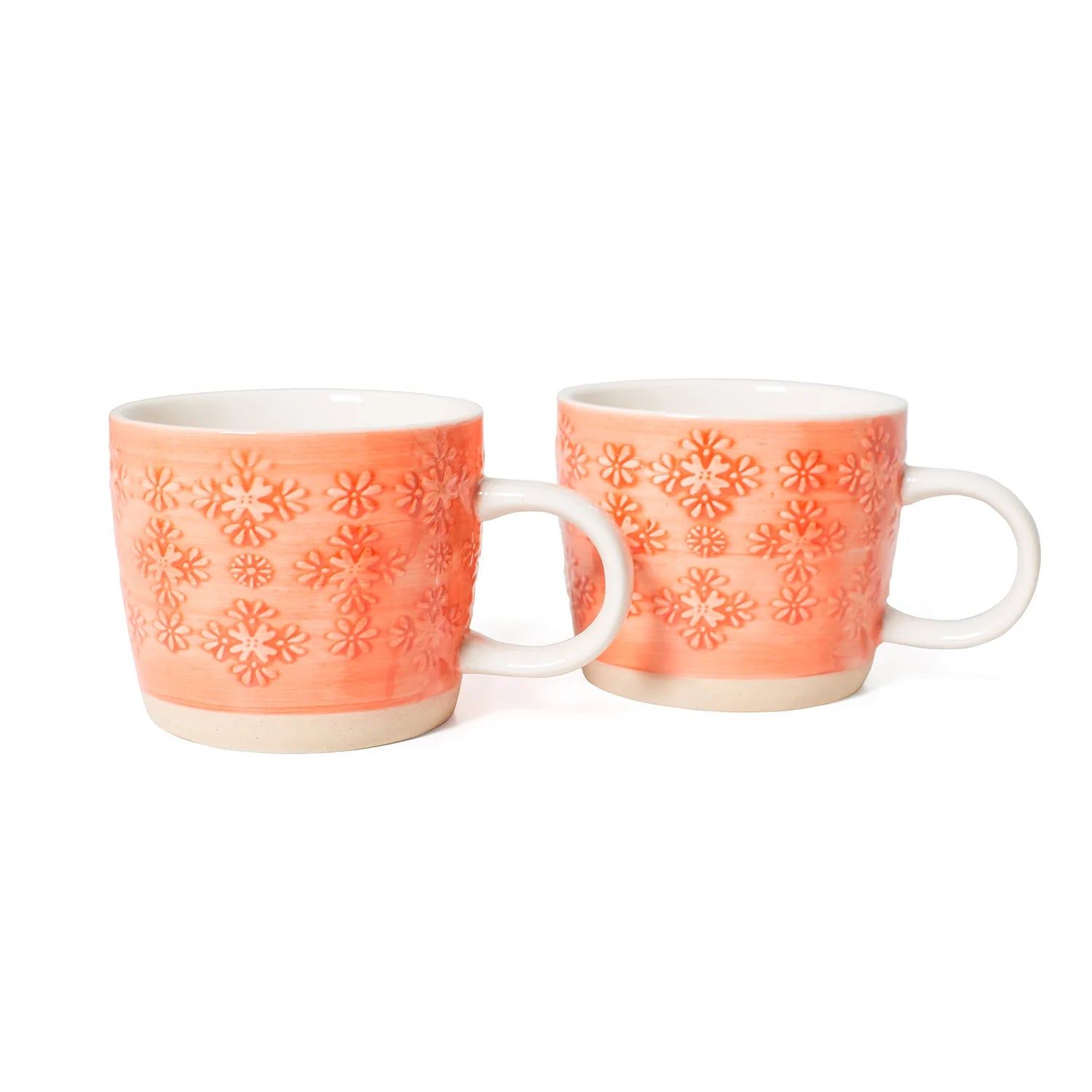 Nadiya Hussain Embossed Mug (x2) Set in Red