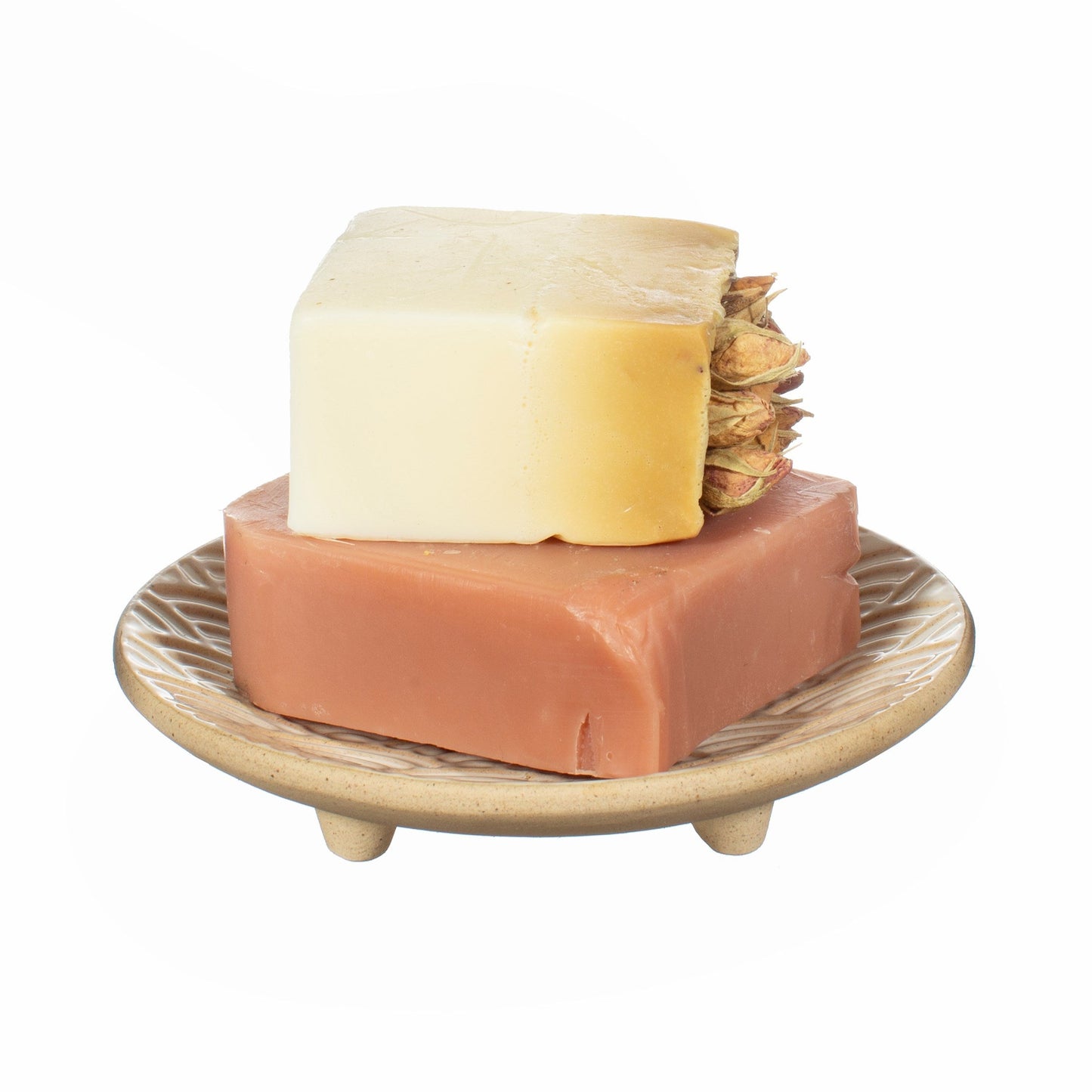 Japandi Seigaha Wave Pattern Soap Dish